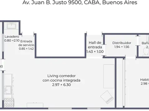 Departamento en Venta en Versalles, USD 82.000