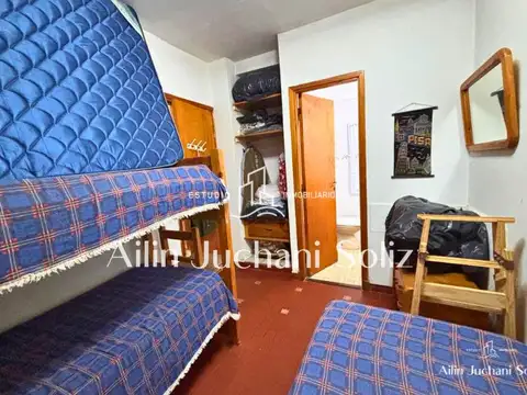 Departamento 3 ambientes con 2 baños