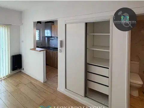 Departamento Monoambiente con 1 baño