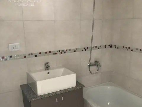 Departamento 2 ambientes con 2 baños