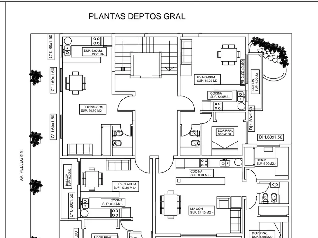 Edificio Bolivar  de 12 Unidades en Bolivar