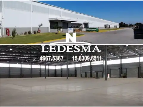 ALQUILER DEPOSITOS NAVES 2.572m2 en GARIN