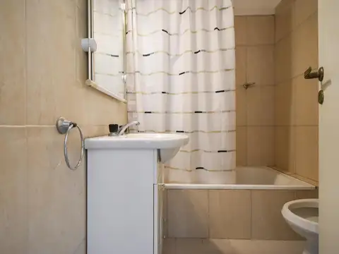 Departamento 2 ambientes con 1 baño