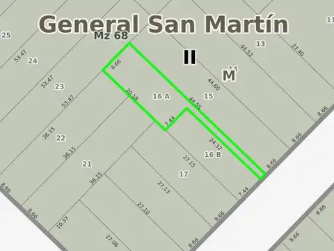 Casa a refaccionar. Lote 204 m²
