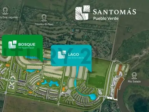 Lote en Santomas - Barrio El Bosque