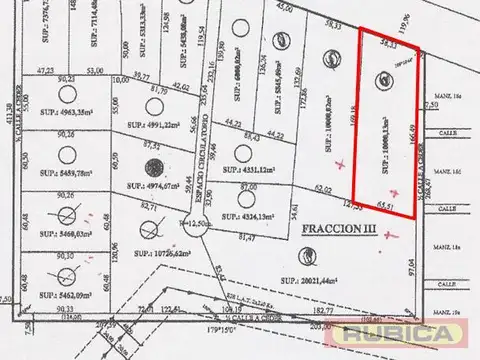 Terreno en Venta 172  mts Fondo