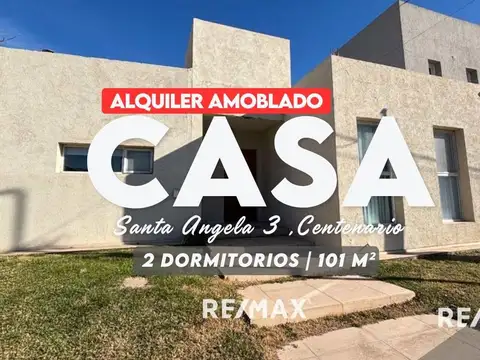 ALQUILER CASA 2 DORM, AMOBLADA CON PILETA 