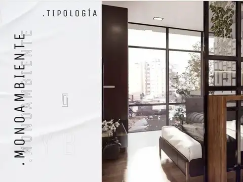 Departamento 2 ambientes con 1 baño