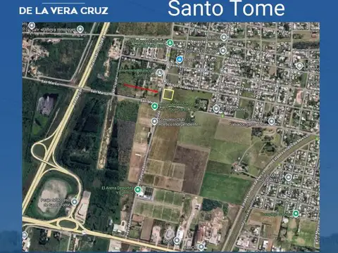 Lote en Santo Tome en Barrio Vecinal Oeste