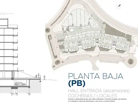 Departamento 2 ambientes con 2 baños