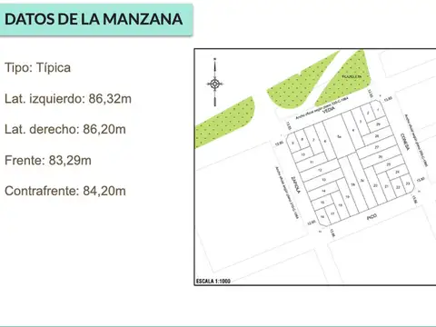 Venta Lote en Saavedra Ideal Desarrolladores