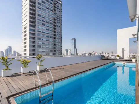 Vta Dpto 2amb Torre Palermo terraza amenities coch