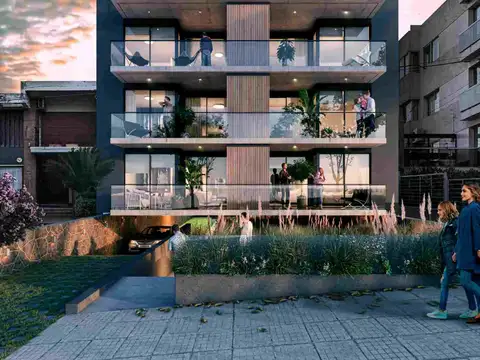 VENTA Apartamento MALVÍN 2 dormitorios con jardín
