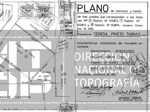 Terreno en Venta en La Blanqueada , USD 400.000