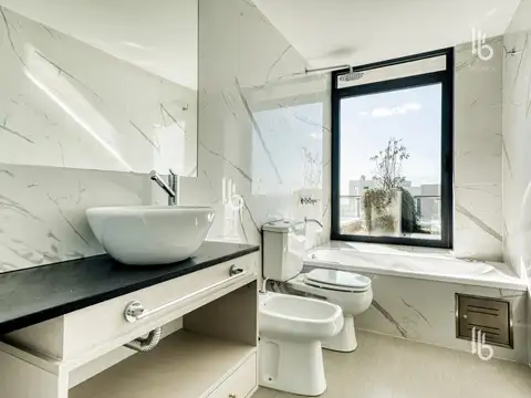 Departamento 3 ambientes con 2 baños