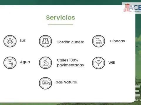 Terreno en Venta en Alvear, USD 35.000