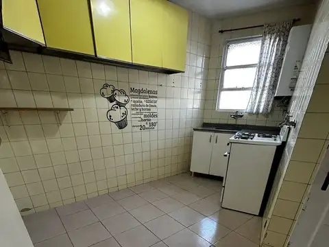 Departamento 2 ambientes con 1 baño