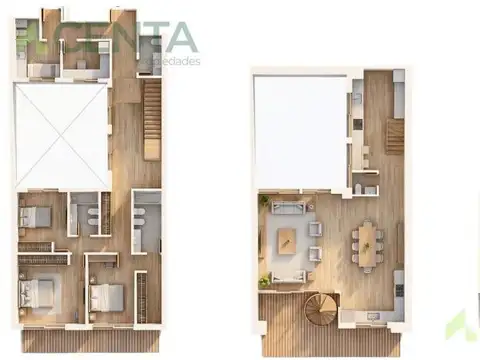 Arenales  al 1600 DUPLEX CON TERRAZA PRIVADA DE 4 AMBIENTES