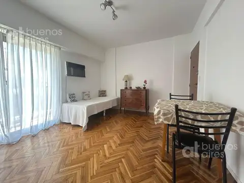 Departamento 1 ambiente con balcon en alquiler temporario San Telmo