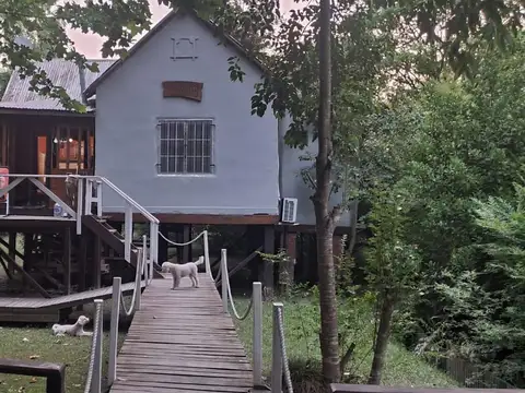 CASA EN EL DELTA SOBRE EL ARROYO PAJARITO 3 AMB 