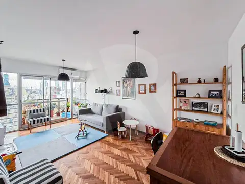 Departamento 3 ambientes con 2 baños