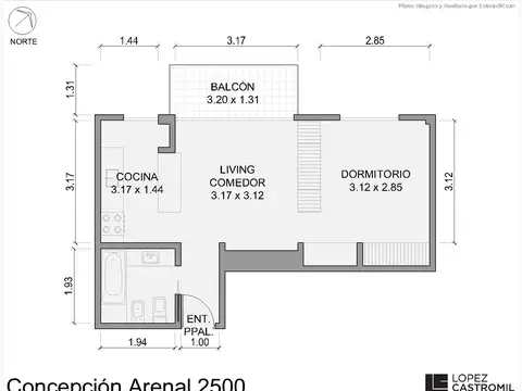 Concepción Arenal 2500