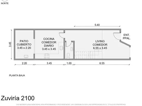 Depto Tipo Casa en Venta en Flores, USD 159.900