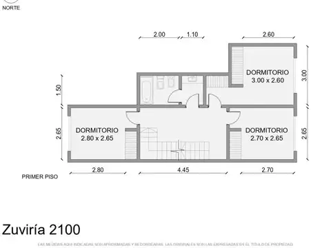Depto Tipo Casa 4 ambientes con 1 baño