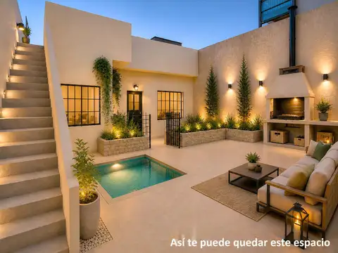 Casa 5 ambientes con 3 baños