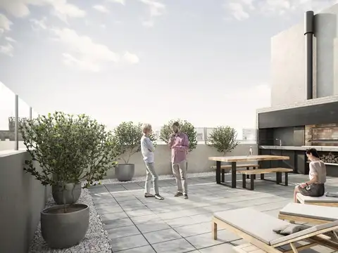 Departamento 3 ambientes con 1 baño