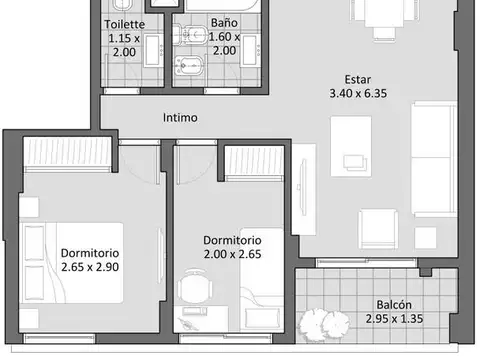 Pte. Roca 338 1ºA