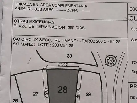 Terreno en Venta de 800,0 m2