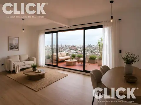 VENTA - 4 AMBIENTES CON BALCON ATERRAZADO Y VISTA PANORAMICA - PARQUE CHAS
