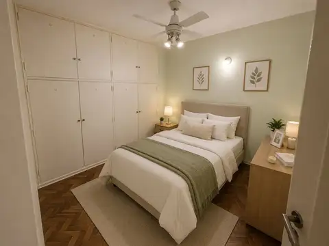 Departamento 2 ambientes con 1 baño