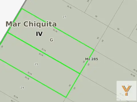 Terreno en Venta de 634,0 m2