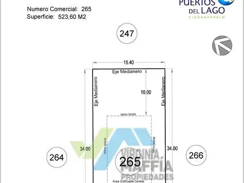 Terreno en Venta en Puertos - Araucarias, USD 75.000