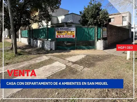 4 AMBIENTES | Av. San Miguel al 200