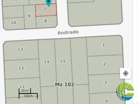 Calle 15 Esq. Andrade