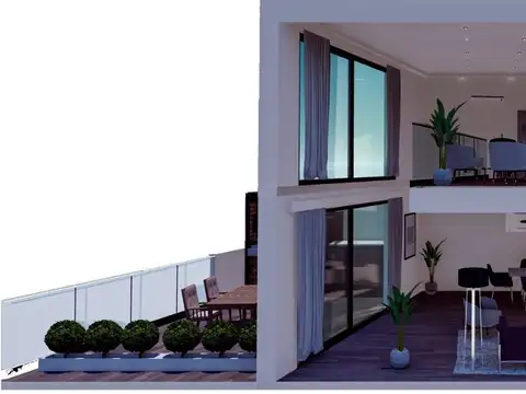 Departamento 2 ambientes con 1 baño