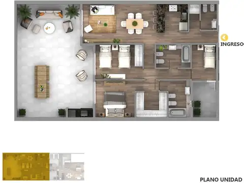 Departamento - Lourdes