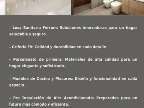 Departamento en Venta de 1 dormitorio