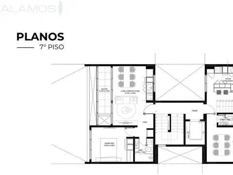 Departamento 2 ambientes con 1 baño