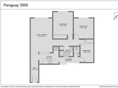 Departamento en Venta en Recoleta, USD 159.000
