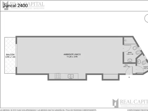 Departamento en Alquiler de 2 ambientes