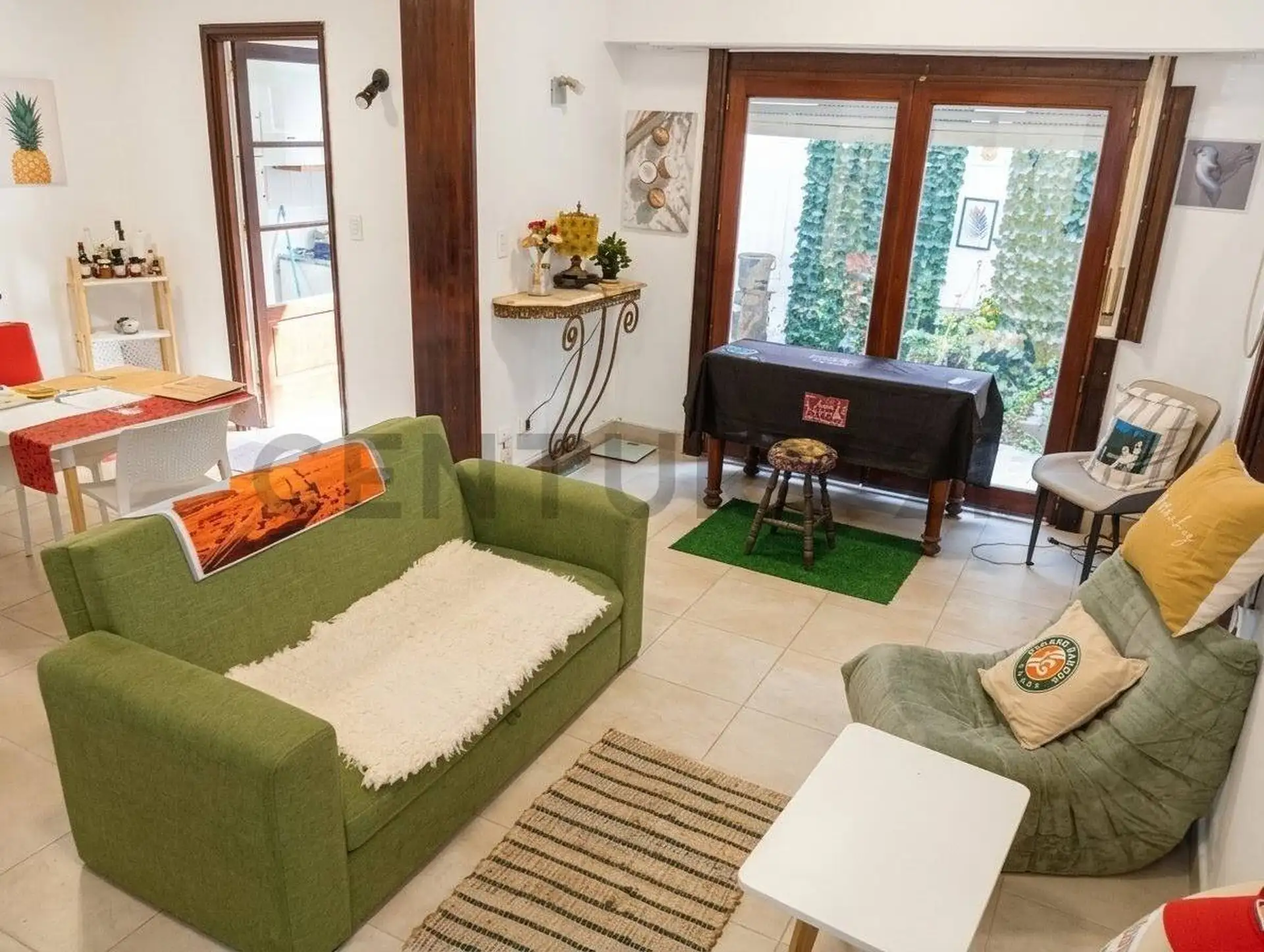Depto 3 amb, 70m² cubiertos con patio, parque y baulera — Zona Plaza Mitre