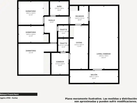 Departamento en Venta de 5 ambientes