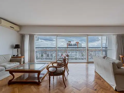 Departamento amueblado de 200m2 con cochera - Belgrano