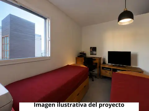 Casa 3 ambientes con 1 baño