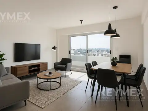 Departamento 2 ambientes venta Moron estrenar con baulera