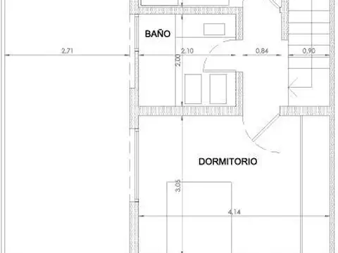 Departamento 3 ambientes con 3 baños